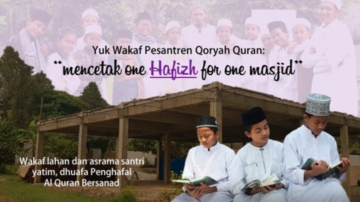 Gotong Royong Bangun Pesantren Hafizh Al Quran